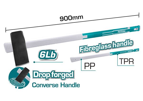 Топор колун 900мм (THT78206D)