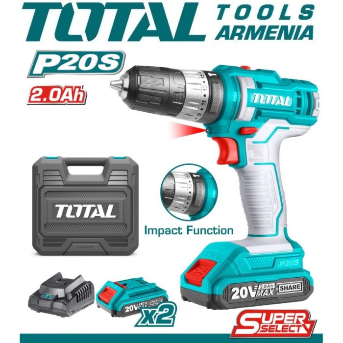 Cordless Impact Drill 20V (TIDLI20145)