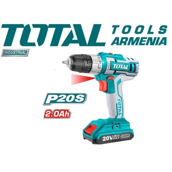 Մարտկոցային պտուտակադարձիչ TOTAL  TIDLI201455 34941