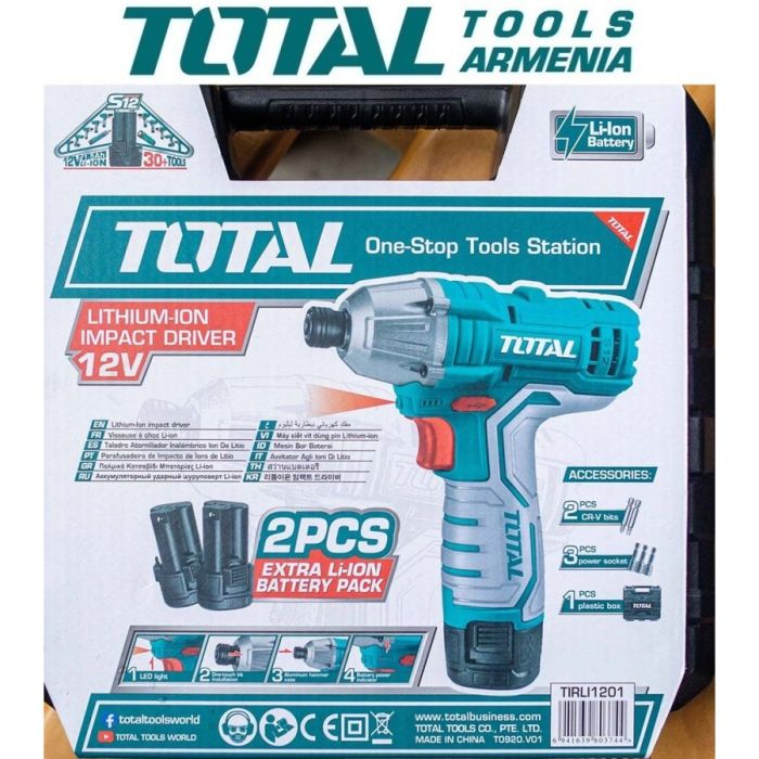 Li-ion Impact Driver TOTAL TIRLI1201