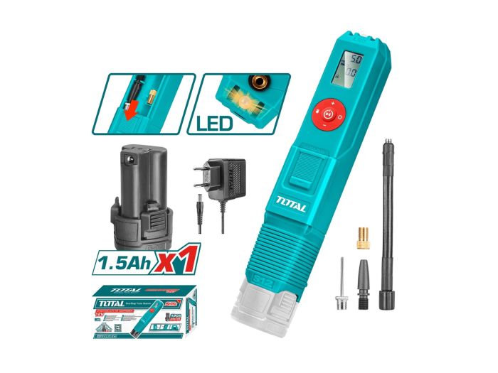 Автомобильный литий-ионный компрессор 12 В (TACLI12011)