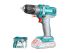 Lithium-Ion cordless drill 20V / 45Nm TOTAL TDLI200515
