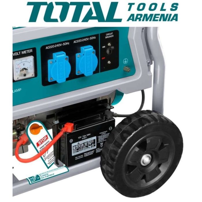 Генератор бензиновый (Стартерам) 3500 Вт    (TP135006E )