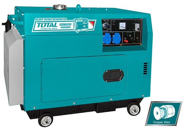 5կվտ Դիզելային գեներատոր TOTAL TP250001 անձայն 19263