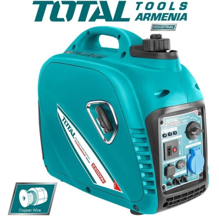 2.2կվտ Բենզինային գեներատոր ինվենտորային TOTAL TP530001 19129