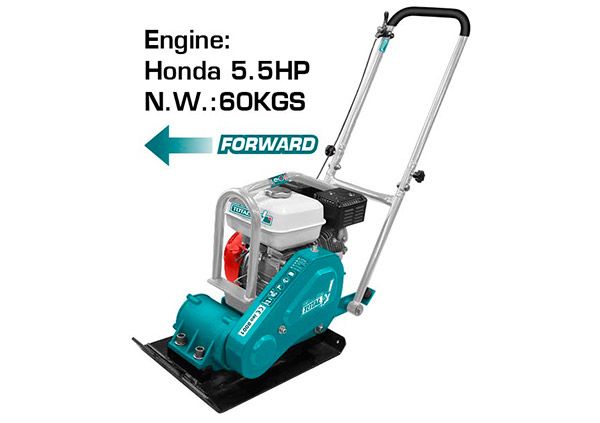 Бензиновый пластинчатый компактор 4 кВт / 5,5 л.с. / Honda GX160 (TP7060-1)