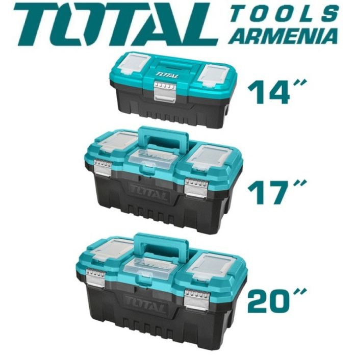 3 Pcs Plastic Tool Boxes Set (TPBXK0032)