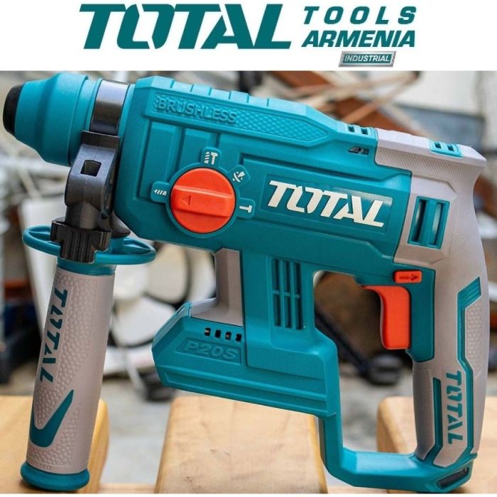 Литий-ионный Перфоратор 1,7 Дж /Бесщеточный Двигатель/ПРОМЫШЛЕННАЯ/INDUSTRIAL (TRHLI2201)