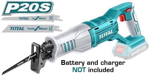 Аккумуляторная сабельная пила 20 В (TRSLI1151)