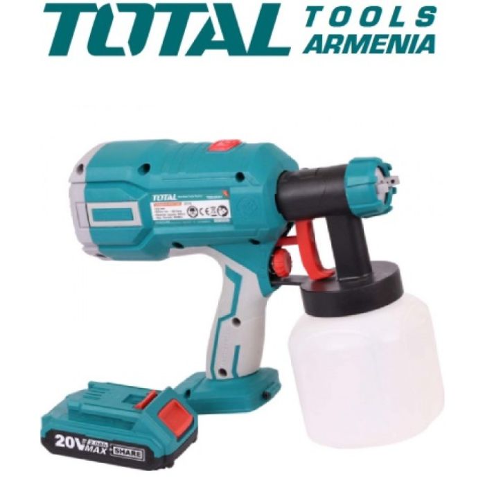 Литий-ионный краскораспылитель 20В (TSGLI20406)