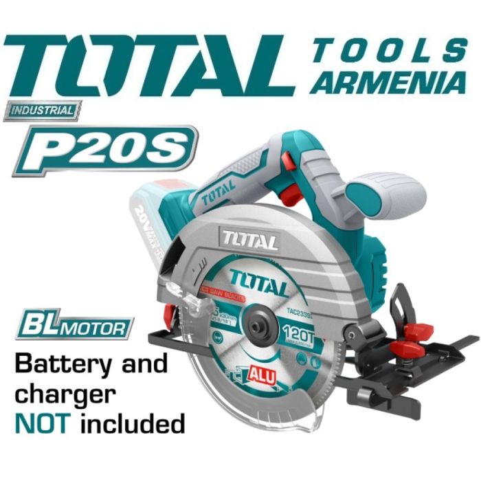 Литий-ионные циркулярная пила 20В (TSLI1651)