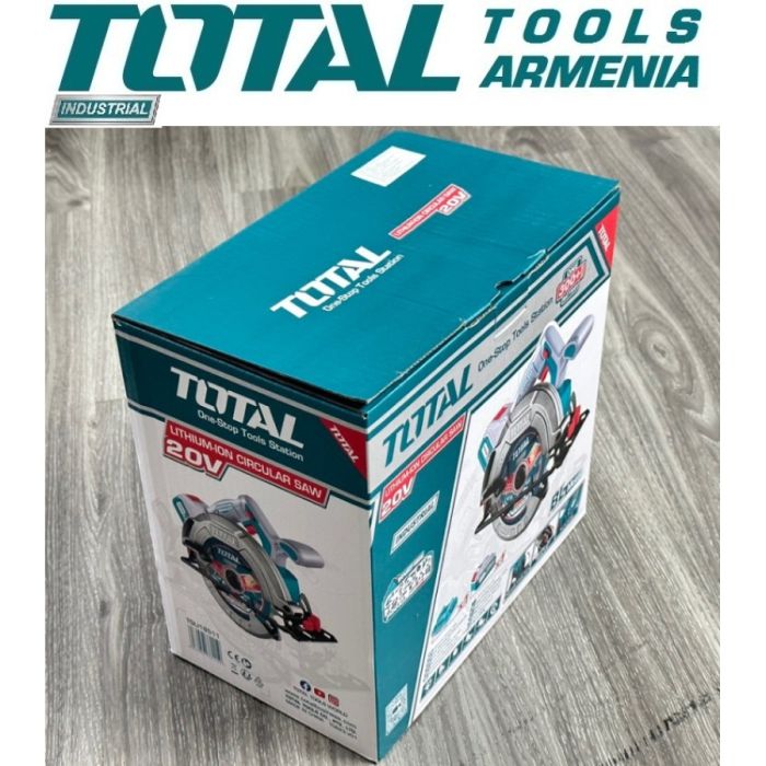 Lithium-Ion circular saw 20volt TOTAL TSLI18511