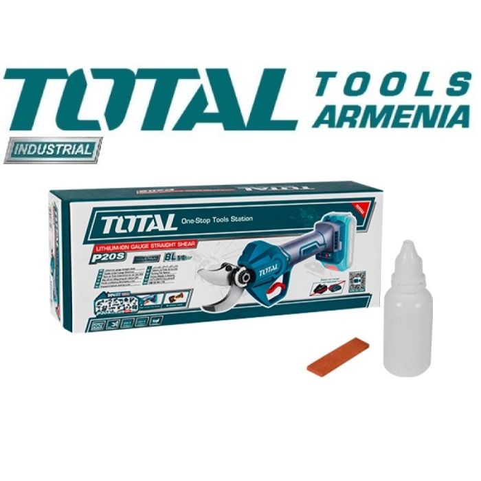 Аккумуляторный электрический секатор 20В (TSSLI20308)