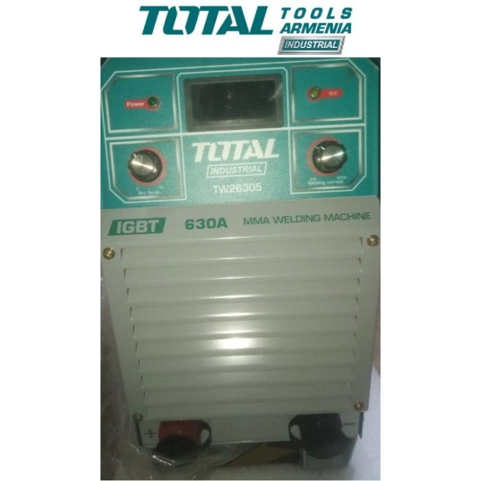 Ինվեկտորային եռակցման սարք եռաֆազ 630A TOTAL TW26305 21135