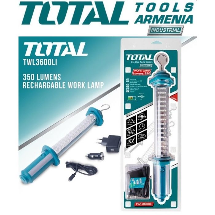 Աշխատանքային լապտեր TOTAL TWL3600LI 10808