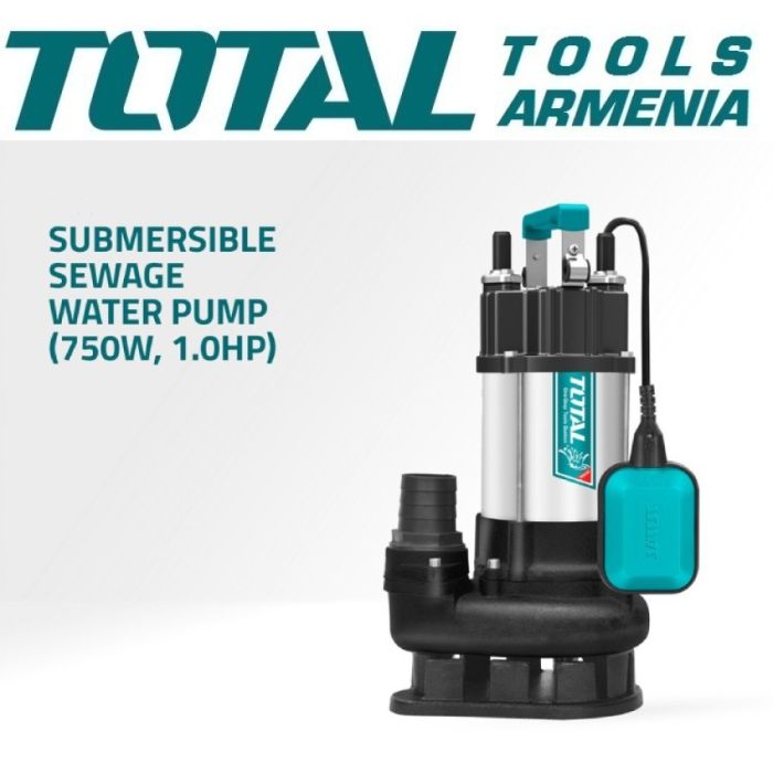 Погружной насос для сточных вод 750Вт (TWP775016)