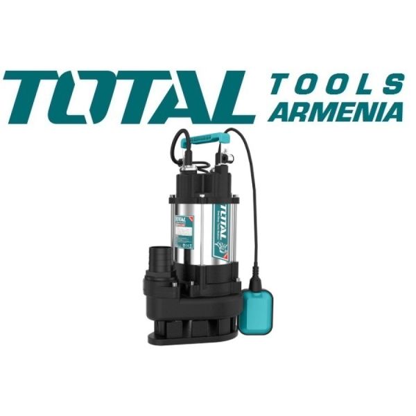 Погружной насос для сточных вод 1500Вт (TWP7150026)