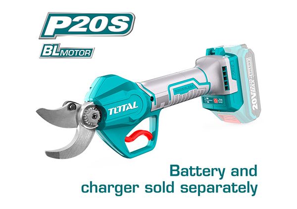 Аккумуляторный электрический секатор 20В (TSSLI20308)