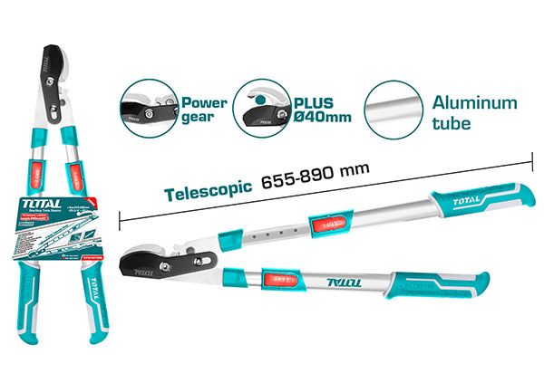 Секатор телескопический 655-890мм (THTA1527406)