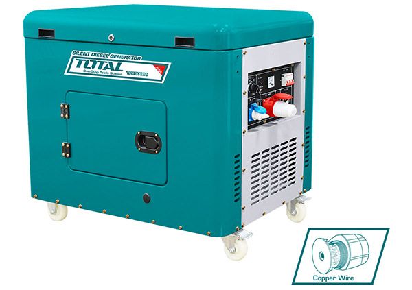 Дизельный генератор (стартер) Бесшумный 8000 Вт (TP280001)