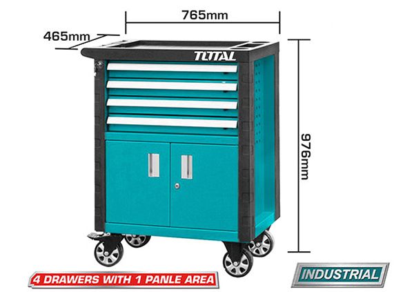 Шкаф на колесиках 4 ящиков (THRC01041)