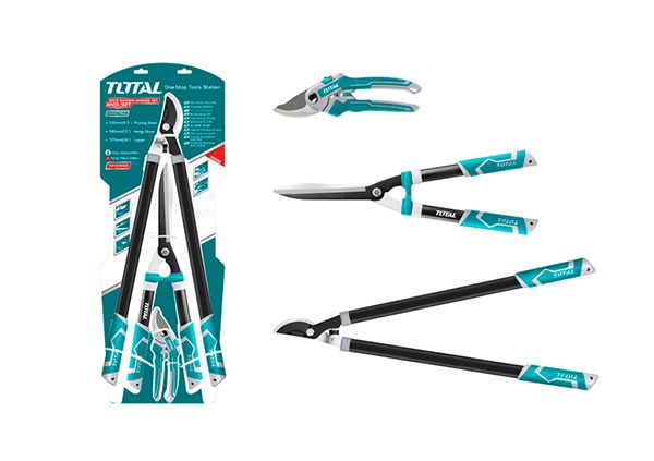 Էտի մկրատների հավաքածու 3 կտոր TOTAL THT1576033 18990