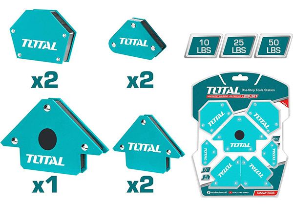 Набор магнитных сварочных держателей 7шт. (TAMWH7006)